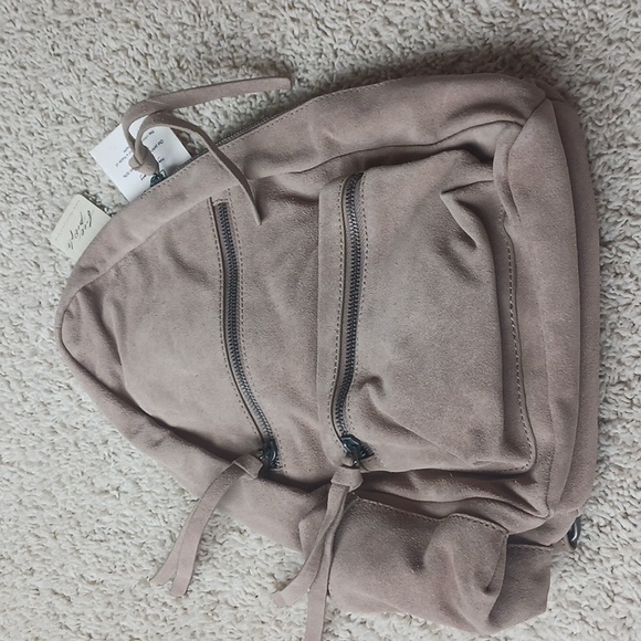 Free People Oxford Suede Sling, Mushroom, NWT - Picture 4 of 4